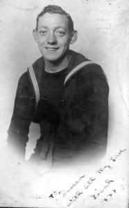 Frank Owston in Naval Uniform